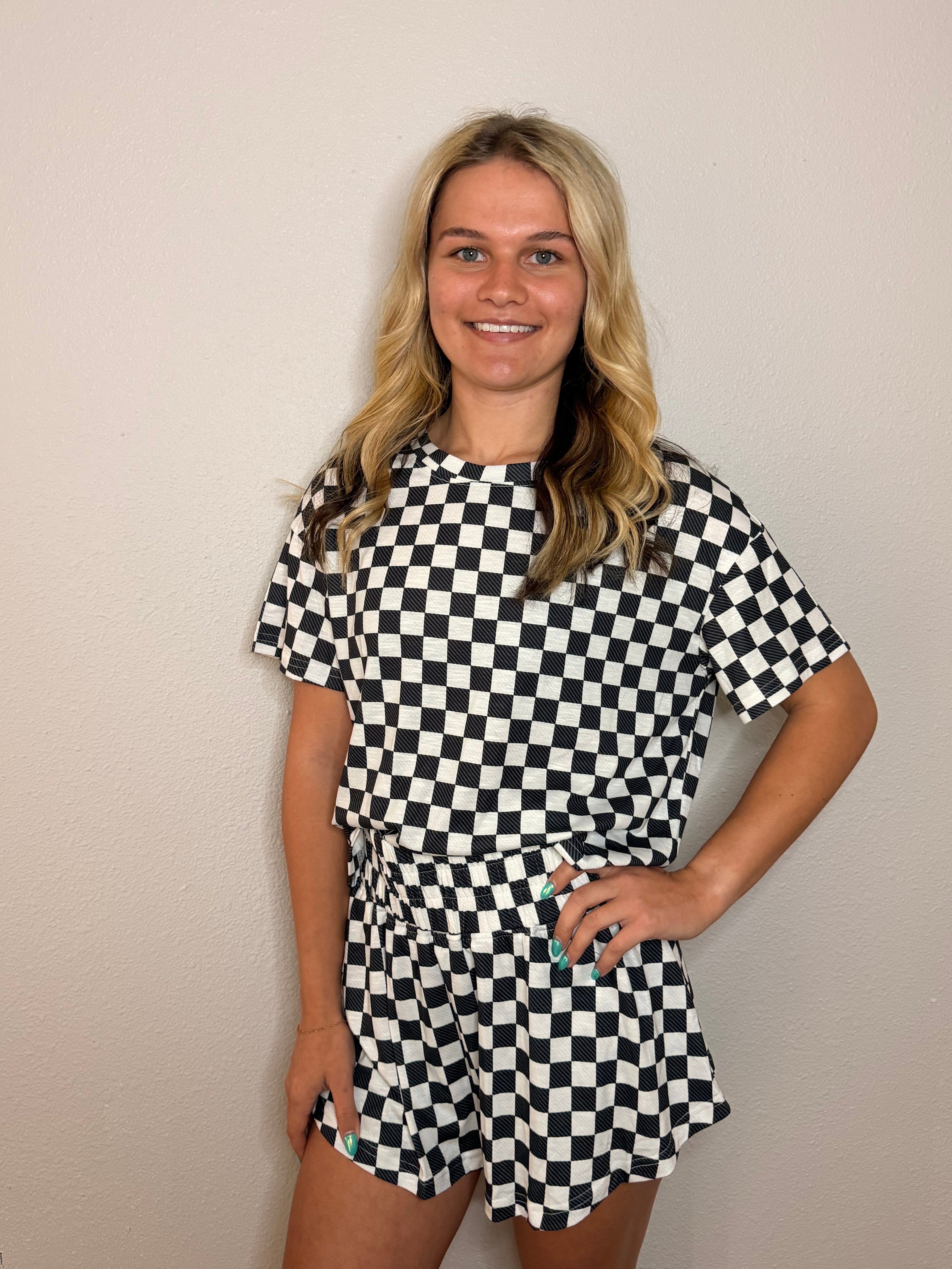 Checkered Every Day Set