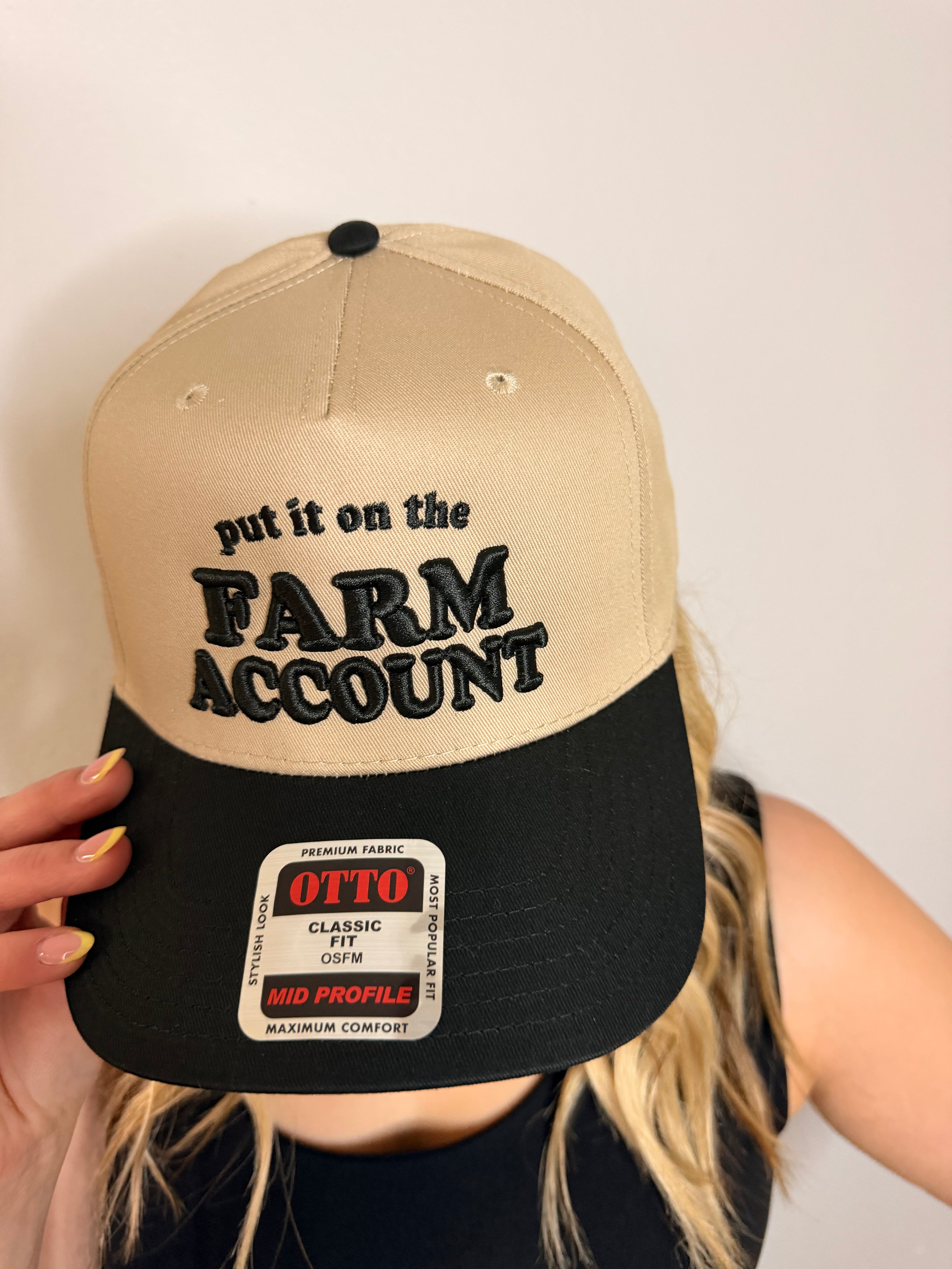 Put it on the Farm Acct Trucker Hat