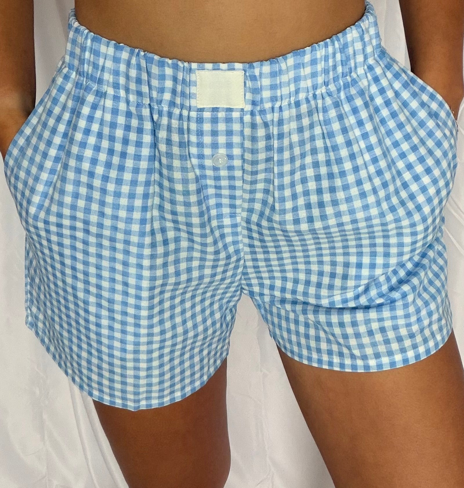 Lake Day Plaid Shorts
