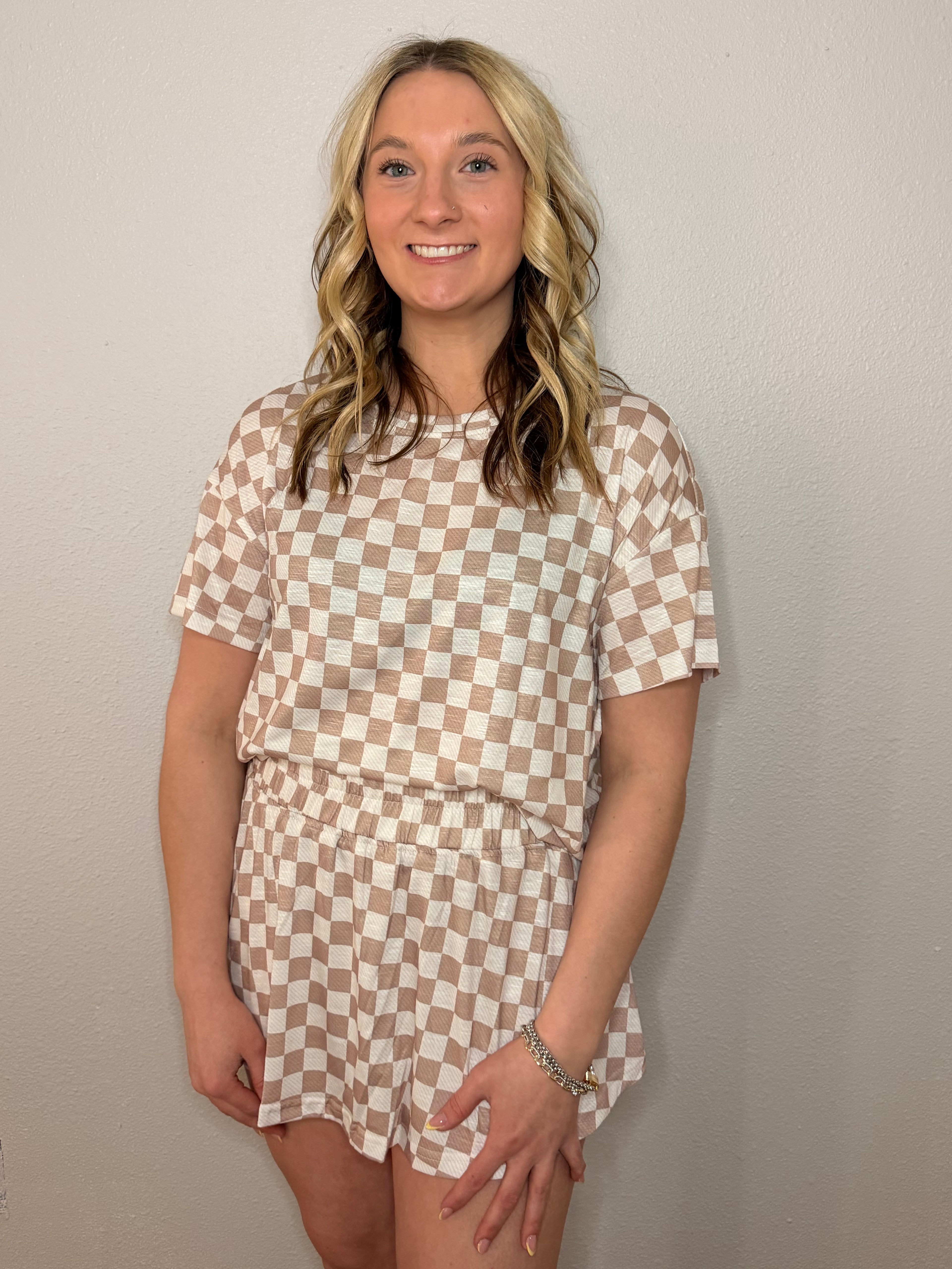 Checkered Every Day Set