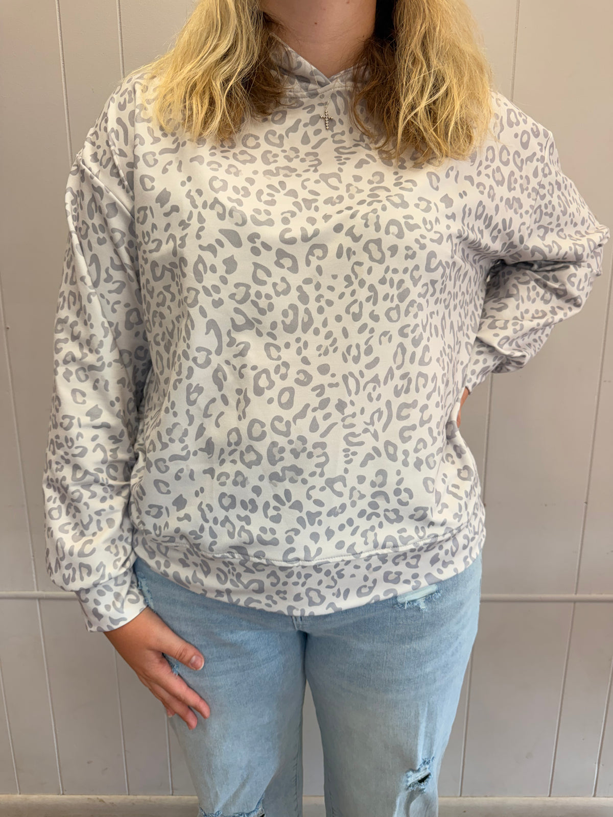 Snow Leopard Hoodie